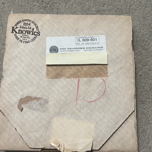 NIB 1985 Tomorrow Annie Collectors Plate by William Chambers Knowles China Comp. - Picture 7 of 7